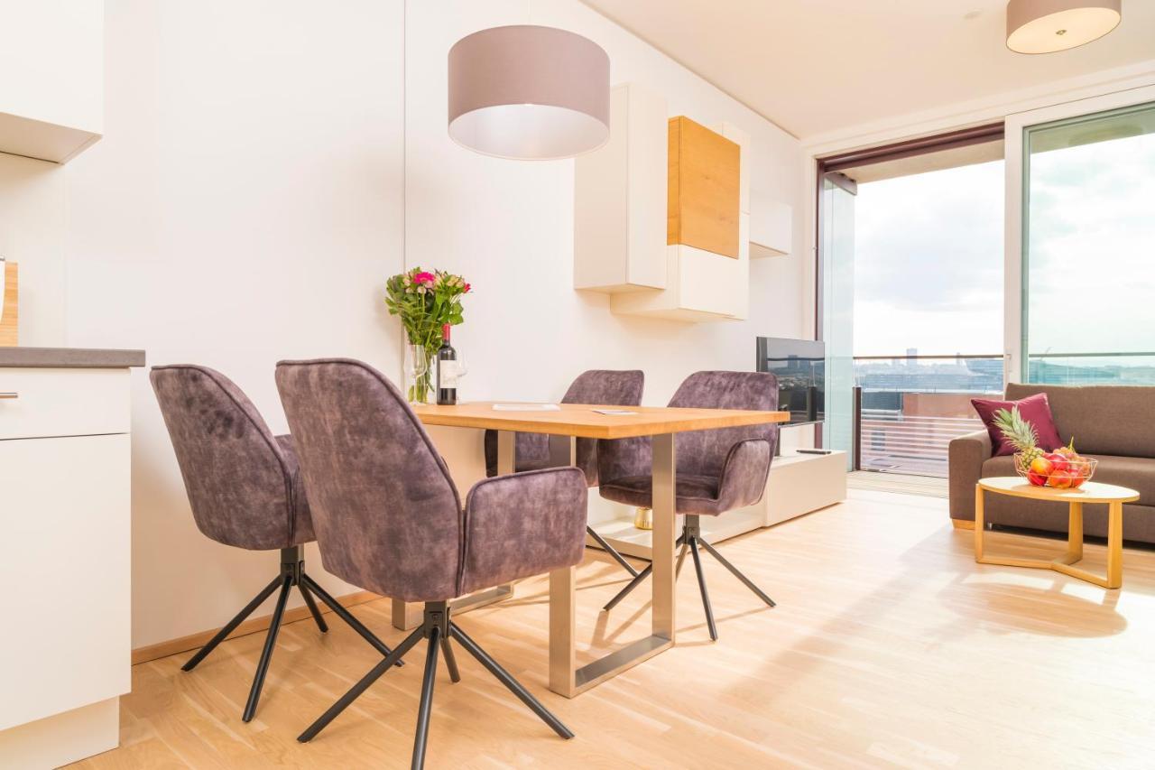 Triiiple Tower Dream Apartments With Rooftop-Summer-Pool ウィーン エクステリア 写真