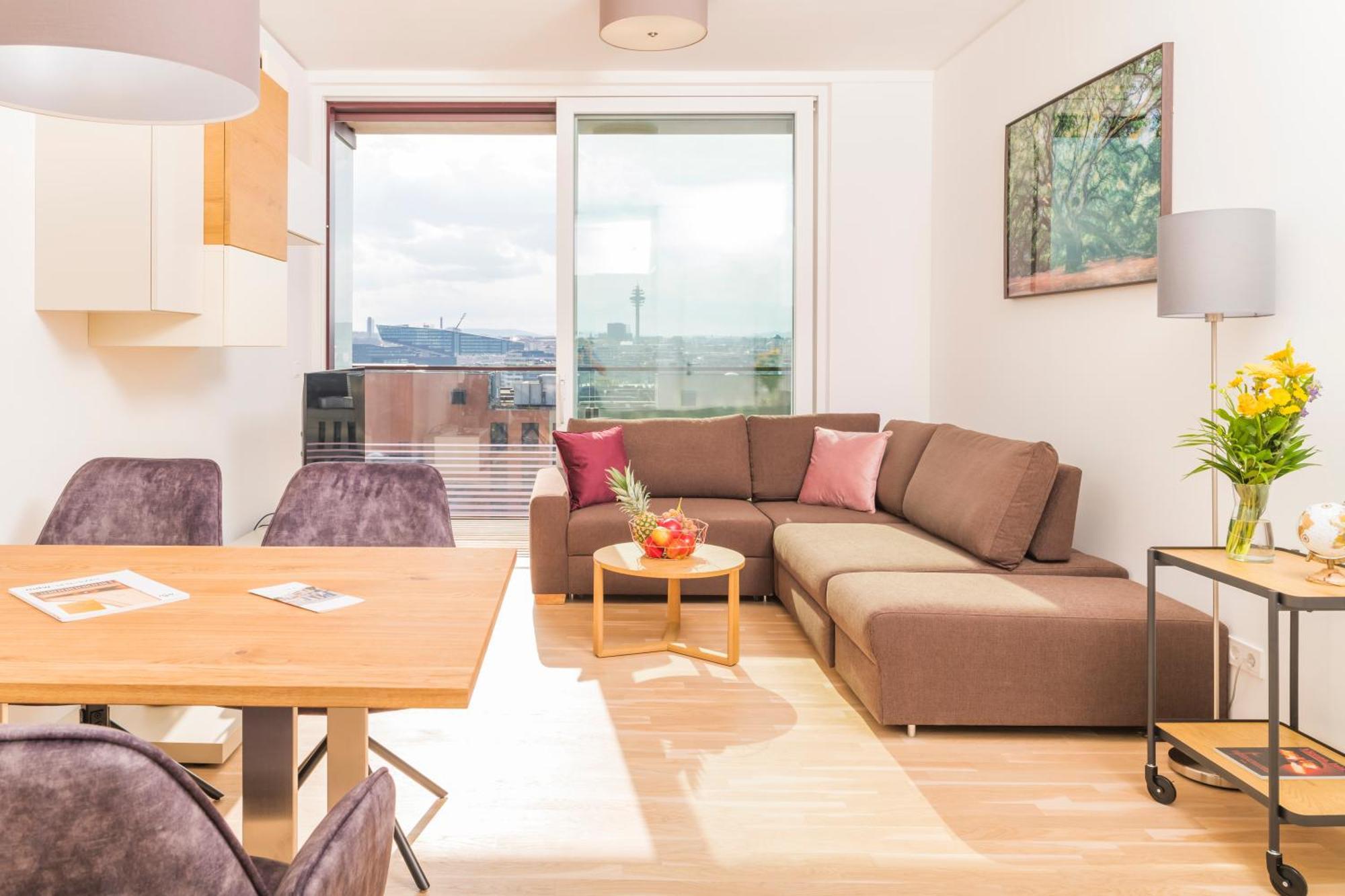 Triiiple Tower Dream Apartments With Rooftop-Summer-Pool ウィーン エクステリア 写真