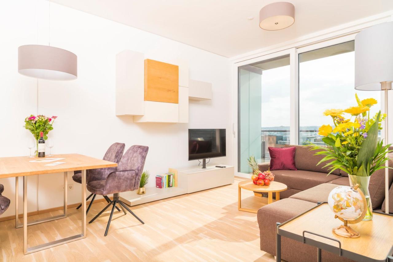 Triiiple Tower Dream Apartments With Rooftop-Summer-Pool ウィーン エクステリア 写真
