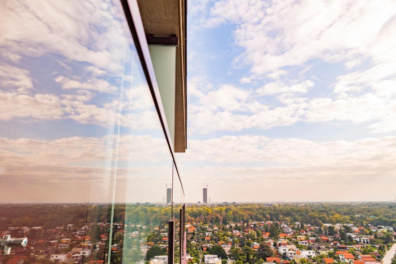 Triiiple Tower Dream Apartments With Rooftop-Summer-Pool ウィーン エクステリア 写真