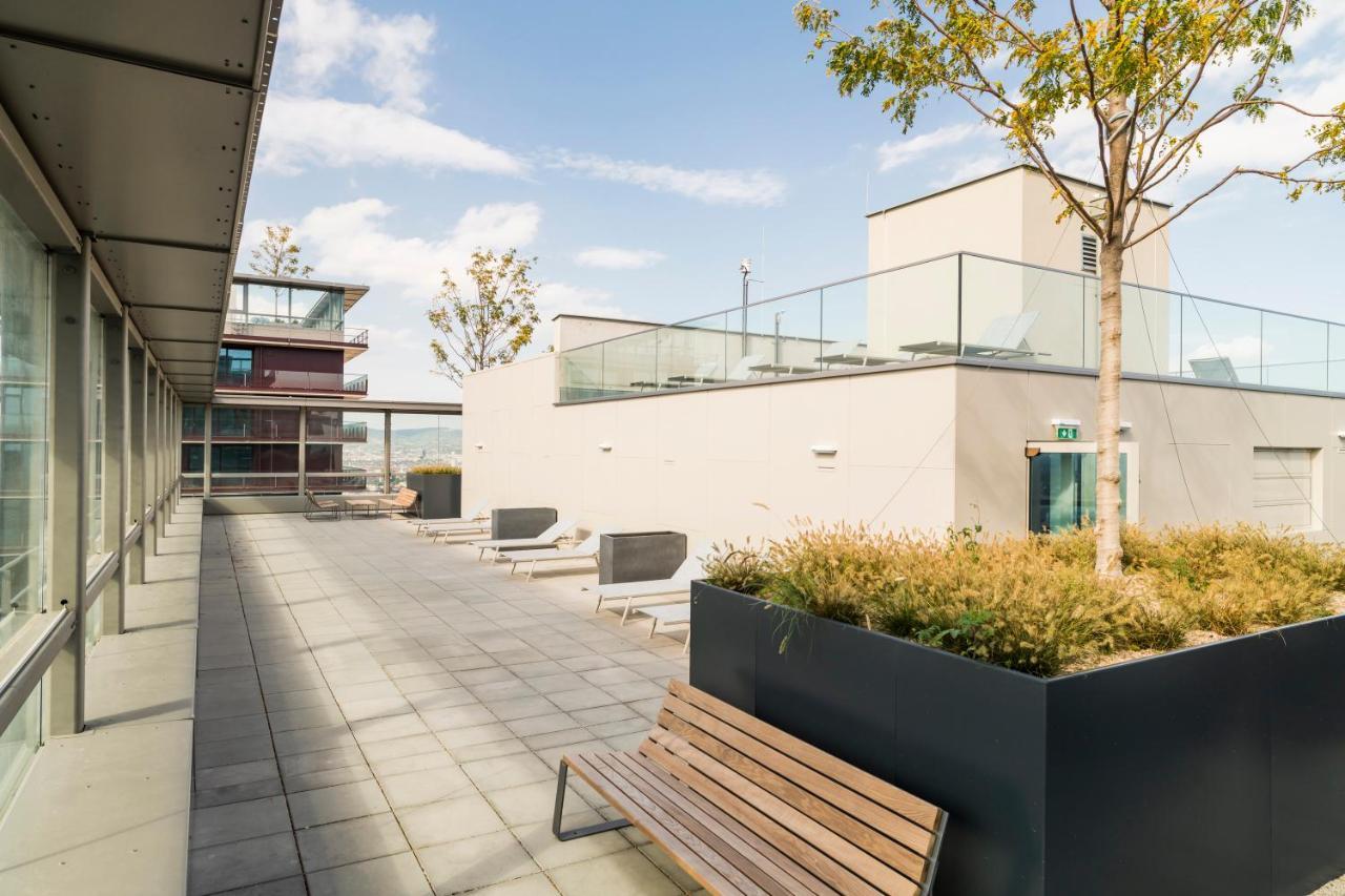 Triiiple Tower Dream Apartments With Rooftop-Summer-Pool ウィーン エクステリア 写真